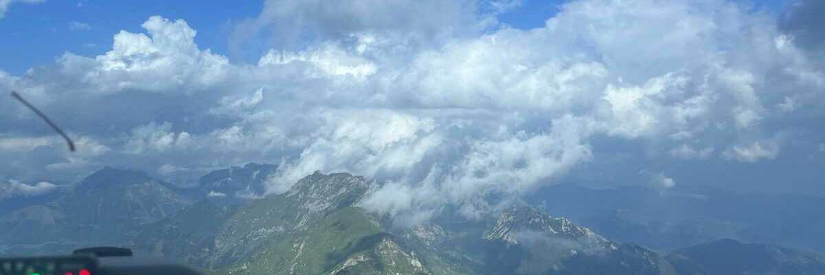 Flugwegposition um 15:00:00: Aufgenommen in der Nähe von Gai, 8793, Österreich in 2276 Meter